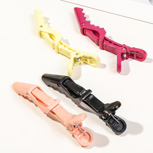 คลิปหนีบผมสำหรับร้านทำผมสี6ชิ้น/เซ็ตคลิปหนีบผมทำจากพลาสติกสีได้11.5ซม. คลิปหนีบผมสั่งทำสีได้ - Product Image 5