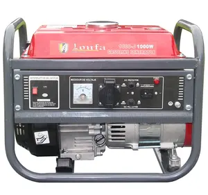 Potere 단상 Generadores a Gasolina 800W 900W 0.8 Kw 1kw 1 Kw 1 kVA 1000 W 220V 발전기 생성 전기 발전기