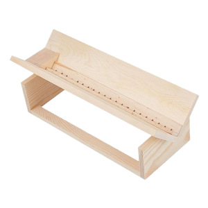 Outil de reliure de livres en bois, perforateur en bois massif pour la fabrication artisanale de carnets faits à la main - Product Image 4
