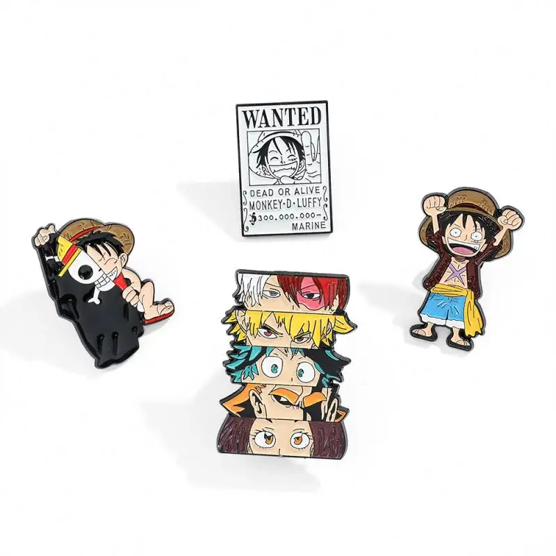 Pin Enamel figur kartun Koleksi Khusus pin TV modis bros acara ransel Lapel lencana pin kantor