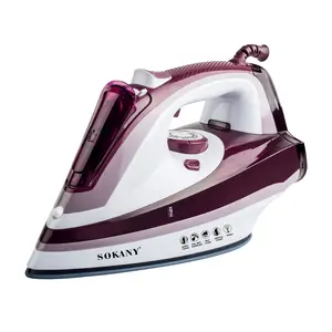 110v 220v 2400w 400ml Water Tank CE Rohs Certificated Hotel Room Portable Electric Steam Iron