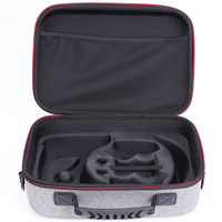 Étui de transport rigide en EVA pour casque VR avec logo personnalisé, pour console de jeu, manette et lunettes 3D, avec fermeture éclair