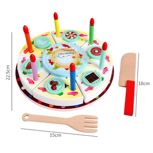 <span class=keywords><strong>Jeu</strong></span> <span class=keywords><strong>de</strong></span> <span class=keywords><strong>d</strong></span>écoupe <span class=keywords><strong>de</strong></span> gâteau <span class=keywords><strong>d</strong></span>'<span class=keywords><strong>anniversaire</strong></span> en bois multifonctionnel Elisyia, best-seller, jouet éducatif Montessori pour garçons et filles - Product Image 4