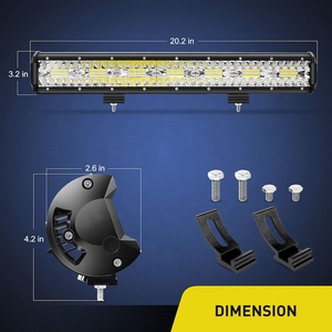 LYAF <span class=keywords><strong>420W</strong></span> Dissipation de la chaleur Dimension de luminosité Réglable Barre lumineuse <span class=keywords><strong>LED</strong></span> durable - Product Image 2