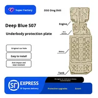 Nouvelle Protection de Soubassement de Voiture 2024 Ding Deepal S07, Remplacement pour Changan, Autonomie Étendue 215KM, Positionnement des Trous d'Origine Usine