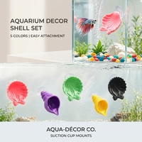 Décoration d'aquarium, abri en plastique pour petits poissons, maison pour betta, micro-paysage, cachette pour alevins, grotte pour poissons et crevettes, nid de reproduction