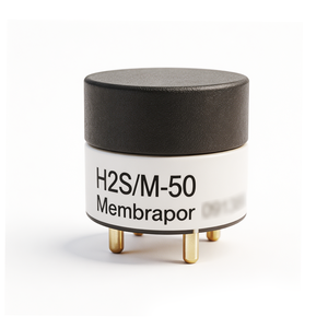 Capteur électrochimique de gaz sulfureux Membrapor H2S/C pour analyseur de gaz des stations d'épuration municipales, détecteur de gaz H2S - Product Image 6