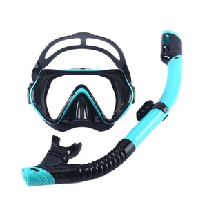 Máscara de buceo y set de snorkel Asy de silicona líquida, talla única para adultos, para snorkel y buceo. - Product Image 1