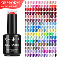 Kit de Vernis à Ongles Semi-Permanent Professionnel, Fabrication Personnalisée, Couleurs au Choix, Gel UV 15ml, Marque Privée