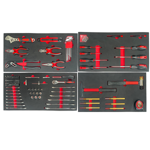 Chariot à outils manuel à sept tiroirs <span class=keywords><strong>de</strong></span> haute qualité personnalisable OEM tournevis à marteau à <span class=keywords><strong>dessin</strong></span> latéral Cr-V matériel pour trousses à outils - Product Image 3