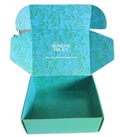 Boîtes d'emballage pour vêtements personnalisées, matériaux recyclés, boîtes en papier pliables imprimées en couleur pour l'expédition de vêtements, boîtes d'expédition pour vêtements