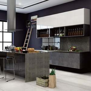 Light Luxury Modern Kitchen <b>Cabinets</b> High Quality Kitchen <b>Cabinets</b> Sets Custom Kitchen <b>Cabinets</b> - Product Image 4