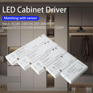 Блок питания QMC-LED для светодиодных шкафов, адаптер-драйвер 110В/220В AC на 24В/12В, 24Вт/36Вт/60Вт/100Вт/200Вт - Product Image 2