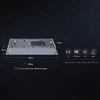 Mini PC Industrial sin Ventilador Core I7-1255U, Amplio Rango de Temperatura (-20 a 60 Grados), 3 LAN Intel, 6 COM, GPIO, para Automatización Industrial