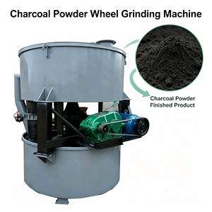 Proveedor de Máquina de Molienda de Polvo de Carbón con Motor Agitador de Alta Calidad y Doble Rueda - Product Image 2