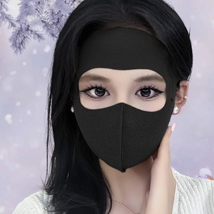 Máscara facial térmica Minggan Facekini de 3 capas UPF50 con protección UV, cálida y transpirable para otoño e invierno, para hombres y mujeres - Product Image 4