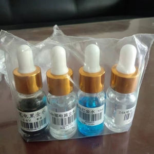น้ำยาชุบโรเดียมโกลด์ 24K/สีขาว/สีดำ/สีโรสโกลด์ 100 มล. 10 มล. หนึ่งขวด - Product Image 3