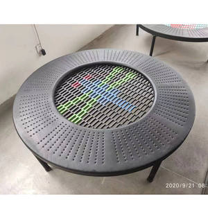 Équipement de jeu extérieur pour enfants Trampolin rond d'ancrage au sol pour adultes et enfants avec certificat TUV - Product Image 2