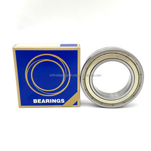 Roulements à billes à gorge profonde de haute qualité 6200 6201 6202 6203 6306 2Z 2RSH à rangée simple en acier pour skateboards et vélos - Product Image 1