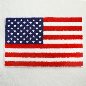 Нашивка на заказ, вышивка, День независимости США, американский флаг, эмблема, железные нашивки на праздник, 4 нашивки из синеля
