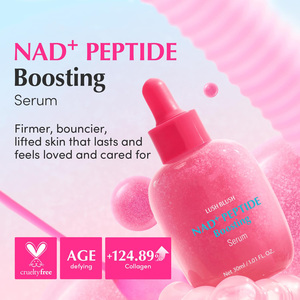 Oem/ODM NAD + Peptide thúc đẩy 30ml Vegan Collagen huyết thanh Hàn Quốc chống lão hóa chăm sóc da 5 Ceramide dưỡng ẩm làm trắng vitamin E - Product Image 4