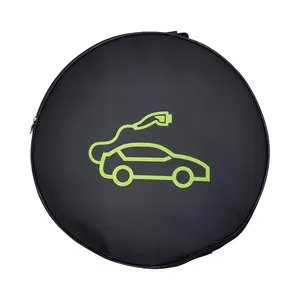 यूके मोबाइल कारों इलेक्ट्रिक पावर के लिए नई शैली का पोर्टेबल ईवी कार चार्जर 7kw 16a सिंगल टाइप2 रिट्रैक्टेबल चार्जर चार्जिंग