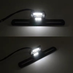 Luz trasera <span class=keywords><strong>pequeña</strong></span> <span class=keywords><strong>para</strong></span> matrícula LED modificada <span class=keywords><strong>para</strong></span> motocicleta con soporte - Product Image 3