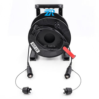 Conector HXB, antena de cable de fibra óptica de TPU, Conector de haz expandido, cable de fibra óptica Tyco Pro Beam Jr Stratos HMA Fibreco SC LC
