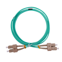 Câble de raccordement à fibre optique multimode duplex OM3 SC-UPC SC-UPC 3,0 mm personnalisé pour utilisation FTTH