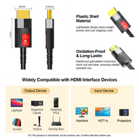 Câble HDMI à fibre optique AOC A282-1 personnalisable supportant 48Gbps 8K60Hz 4K HDMI HDTV 8K Câble HDMI pour moniteur HDTV Ordinateur portable
