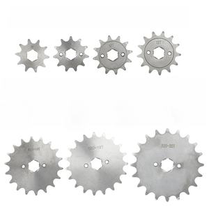 Piñones para Motocicletas Todoterreno Guangzhou Sprockets, Repuestos para Zongshen CQR250: Piñón (rodillo de cadena) con 11 a 20 Dientes - Product Image 1