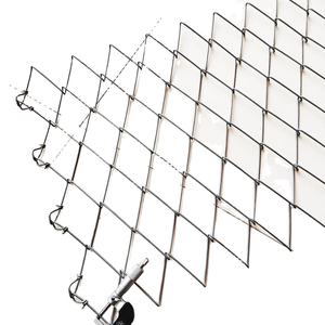 Paneles de Malla de Alambre de Acero al Carbono con Recubrimiento en Polvo para Cercas de Seguridad de Jardín, 8 pies/6 pies, Dimensiones Personalizadas, Rollo de Malla Metálica de Alta Resistencia - Product Image 4