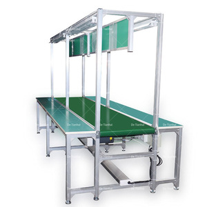 Op Maat Gemaakte Cnc Roestvrij Staal Scharnierende Riem Anti-Bacterieel Verstelbare Speed Chip Ketting Transportband Systeem Lift Functie Transportband Transportband - Product Image 6