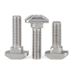 ISO 8677สแตนเลส316 T-Bolt M6 * 20mm สำหรับอุปกรณ์ดาดฟ้าเรือและสภาพแวดล้อมที่กัดกร่อน - Product Image 4