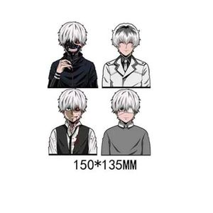 Pegatinas con 3 Diseños Cambiantes, Tokyo Ghoul Kaneki Kamishiro Rize, Anime, Pegatinas Lenticulares Holográficas 3D con Movimiento - Product Image 4