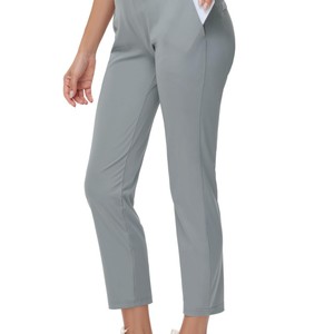 Pantalon <span class=keywords><strong>de</strong></span> <span class=keywords><strong>golf</strong></span> pour femme, coupe bootcut, extensible, longueur cheville, décontracté, sport, avec passants <span class=keywords><strong>de</strong></span> ceinture et poches zippées - Product Image 5