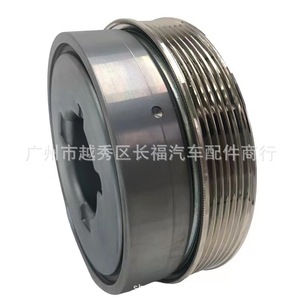 Polea de correa en V para BMW 11238638614, diámetro del orificio de 10 mm, material de aleación para coches BMW - Product Image 1