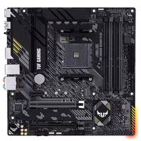 Motherboard TUF GAMING B550M-PLUS Am4 PCIe 4.0 Micro ATX untuk PC Gaming, LAN 2.5Gb, BIOS FlashBack, USB 3.2 Gen 2