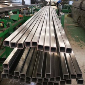 Gqs — tuyau en <span class=keywords><strong>acier</strong></span> inoxydable, 42x42mm de diamètre 409l, <span class=keywords><strong>tube</strong></span> carré en <span class=keywords><strong>acier</strong></span> inoxydable - Product Image 6