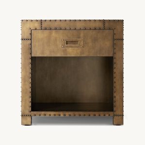 Sassanid OEM inspiration Industrial Age Ensemble de chambre à coucher de haute qualité Table de chevet ouverte en laiton <span class=keywords><strong>Orsay</strong></span> - Product Image 2