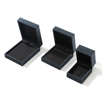 Boîte à bijoux en carton rigide personnalisée de luxe avec logo unique pour emballer des bagues