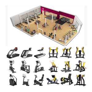 Équipement de salle de sport complet en gros, équipement de musculation et d'exercice aérobie de haute qualité, équipement de salle de sport complet - Product Image 1