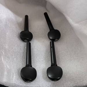 Manijas duraderas para clavijas <span class=keywords><strong>de</strong></span> afinación <span class=keywords><strong>de</strong></span> <span class=keywords><strong>viola</strong></span> 4/4 (juego <span class=keywords><strong>de</strong></span> 4) con ojal y clavijas <span class=keywords><strong>de</strong></span> afinación <span class=keywords><strong>de</strong></span> ébano sin recubrimiento - Product Image 3