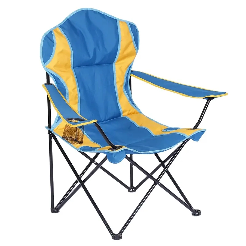 Fabbrica personalizzata all'aperto ovunque piccola sedia da campeggio portatile pieghevole per adulti