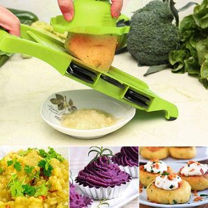 Trancheuse à légumes <span class=keywords><strong>multifonction</strong></span> <span class=keywords><strong>6</strong></span> <span class=keywords><strong>en</strong></span> <span class=keywords><strong>1</strong></span> Trancheuse à <span class=keywords><strong>mandoline</strong></span> de cuisine avec protège-doigts et récipient de stockage - Product Image 2