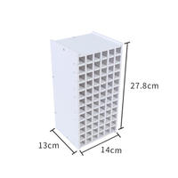 Organisateur de bureau multi-usages en PVC imperméable à cinq couches, modèle classique 2026, pour marqueurs d'art et pinceaux aquarelle
