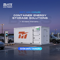 Conteneur de stockage d'énergie US Vision MATE 20 pieds, batterie LiFePO4 refroidie par air, 500 kWh 1 MWh, avec certification UL pour station de recharge rapide de véhicules électriques