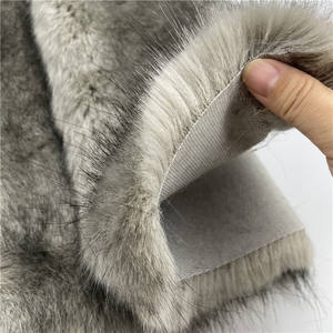 Acrilico dei capelli tippy tintura animale a pelo lungo falso faux pelliccia sintetica tessuto - Product Image 5