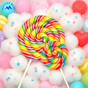 Piruleta Gigante Arcoíris, Productos de Confitería Envueltos Individualmente, Dulces para Regalar, Deliciosos Dulces - Product Image 1