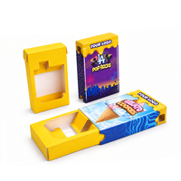 Boîte à tiroir résistante aux enfants avec bouton poussoir personnalisé pour appareils AIO, avec insert personnalisé, impression couleur intégrale et logo de marque